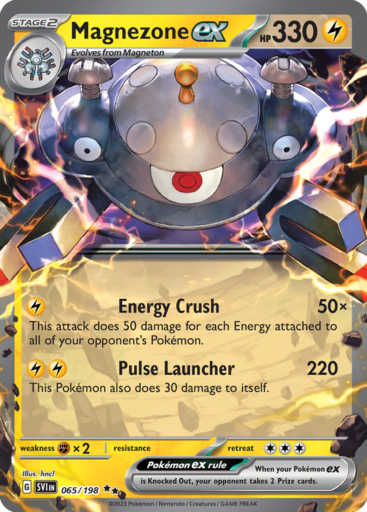 Magnezone ex — SV01: Scarlet & Violet Base Set #065/198