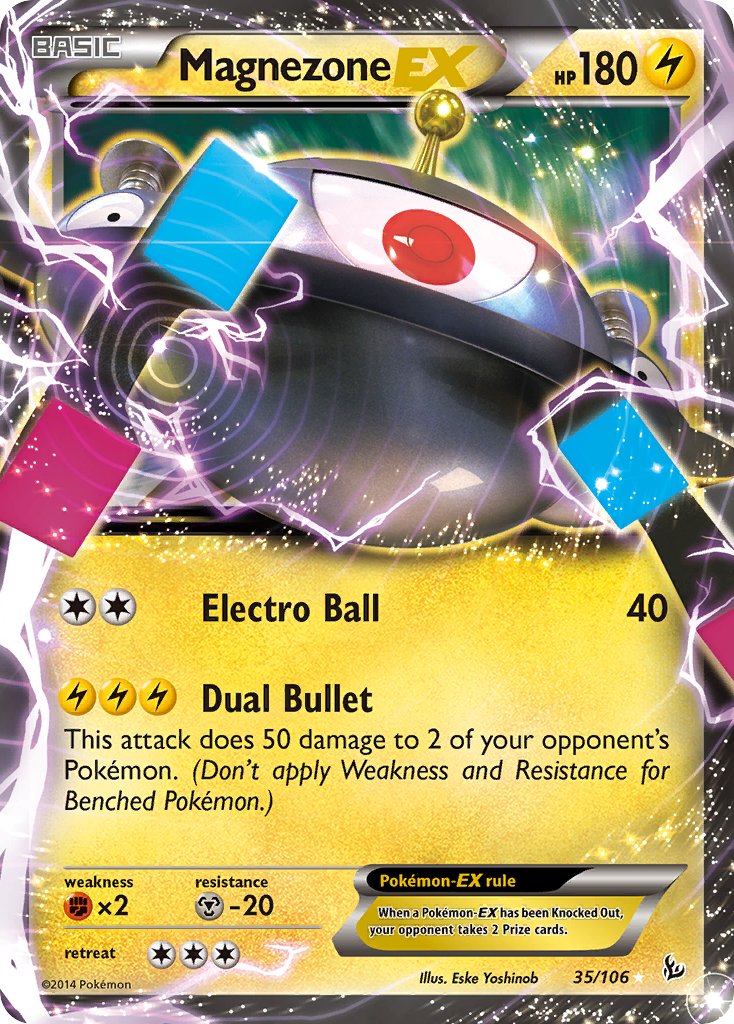 Magnezone EX — XY - Flashfire #35/106