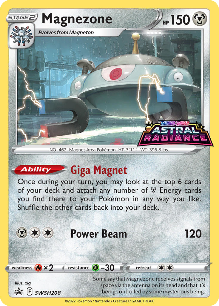 Magnezone — SWSH: Sword & Shield Promo Cards #SWSH208