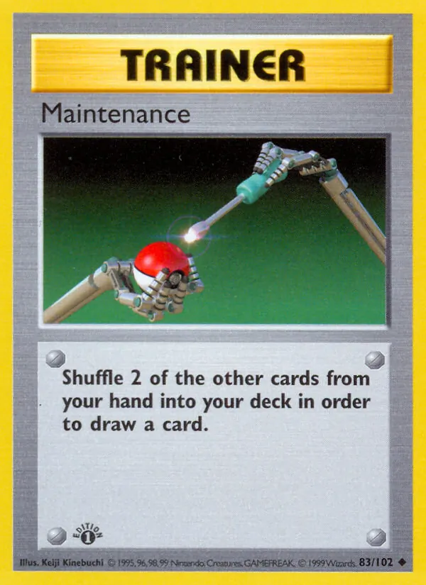Maintenance — Base Set #083/102