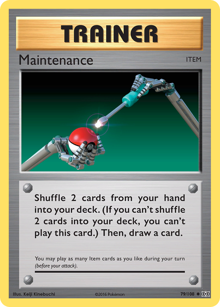 Maintenance — XY - Evolutions #79/108