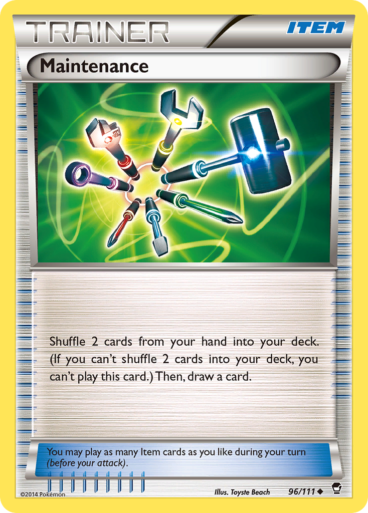 Maintenance — XY - Furious Fists #96/111
