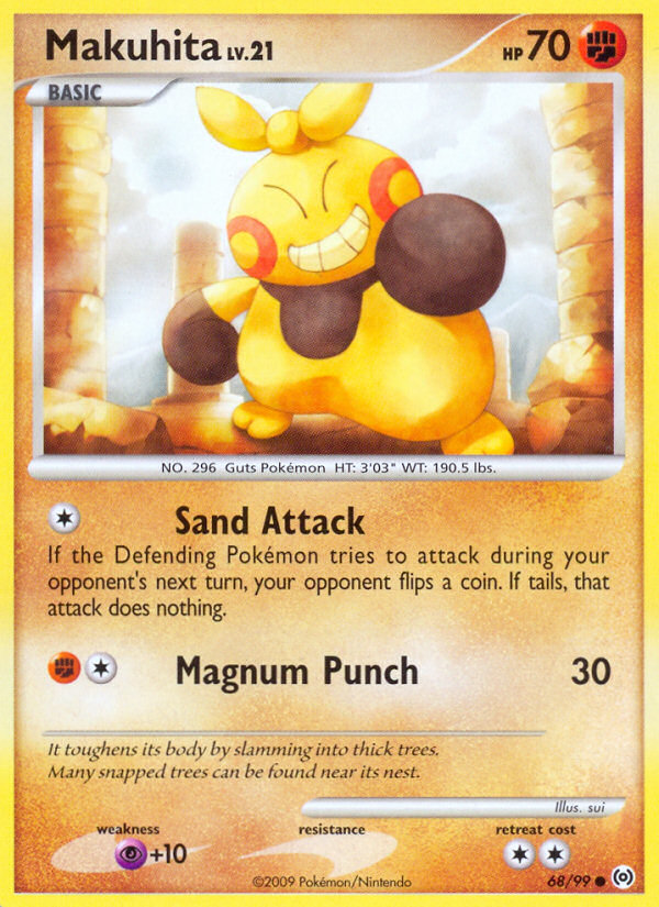 Makuhita — Arceus #68/99