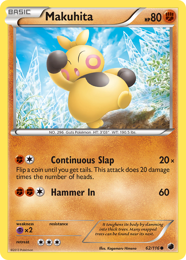 Makuhita — Plasma Freeze #62/116