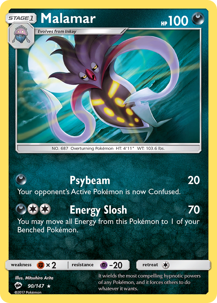 Malamar — SM - Burning Shadows #90/147