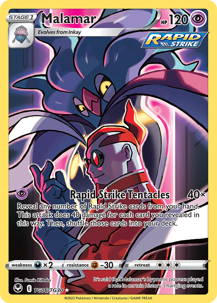Malamar — SWSH12: Silver Tempest Trainer Gallery #TG06/TG30