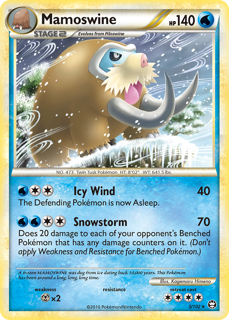 Mamoswine — Deck Exclusives #005/102