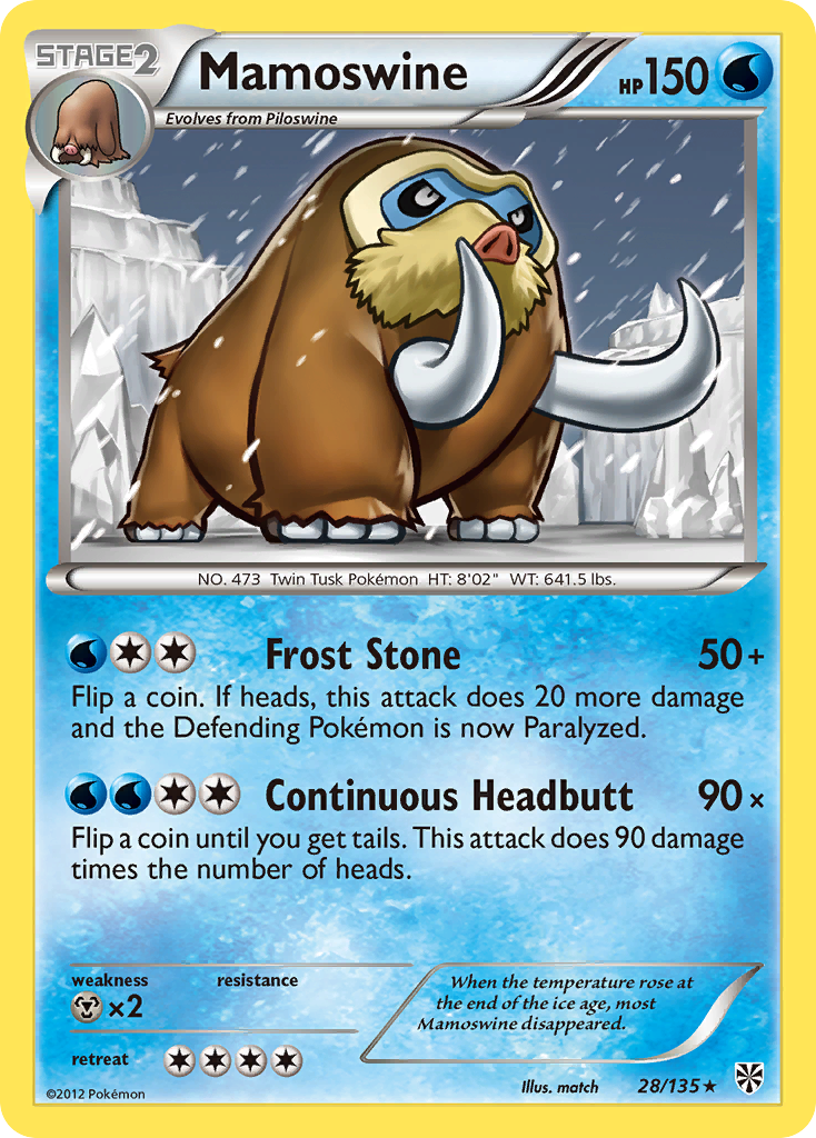 Mamoswine — Plasma Storm #28/135