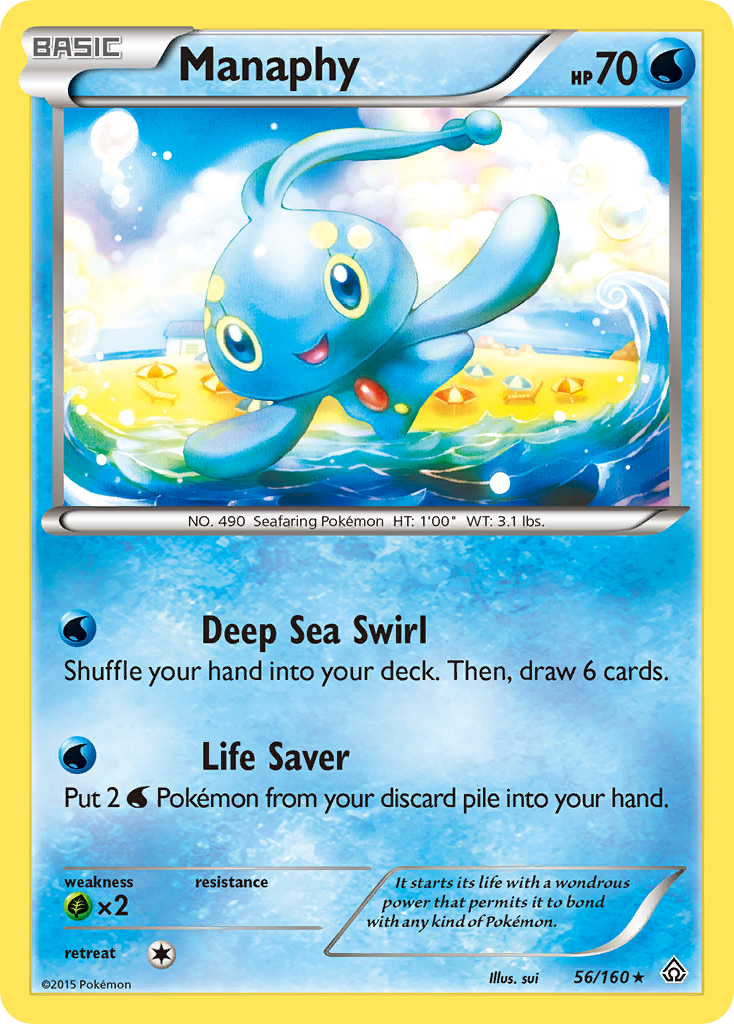 Manaphy — Deck Exclusives #056/160