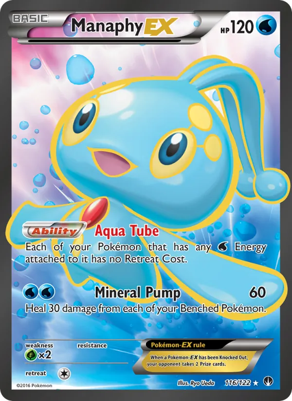 Manaphy EX (Full Art)