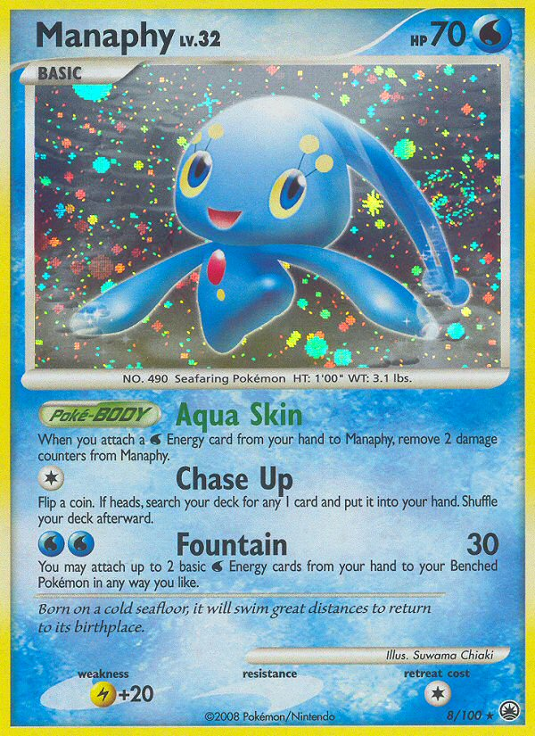 Manaphy — Majestic Dawn #8/100