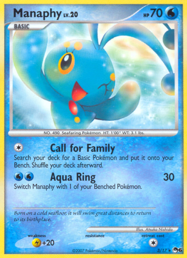 Manaphy — POP Series 6 #003/017