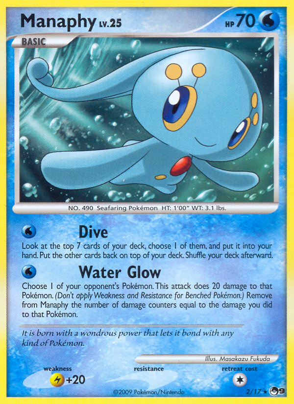 Manaphy — POP Series 9 #002/017