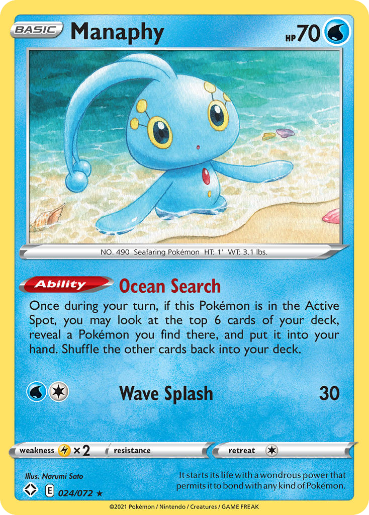 Manaphy — Shining Fates #024/072