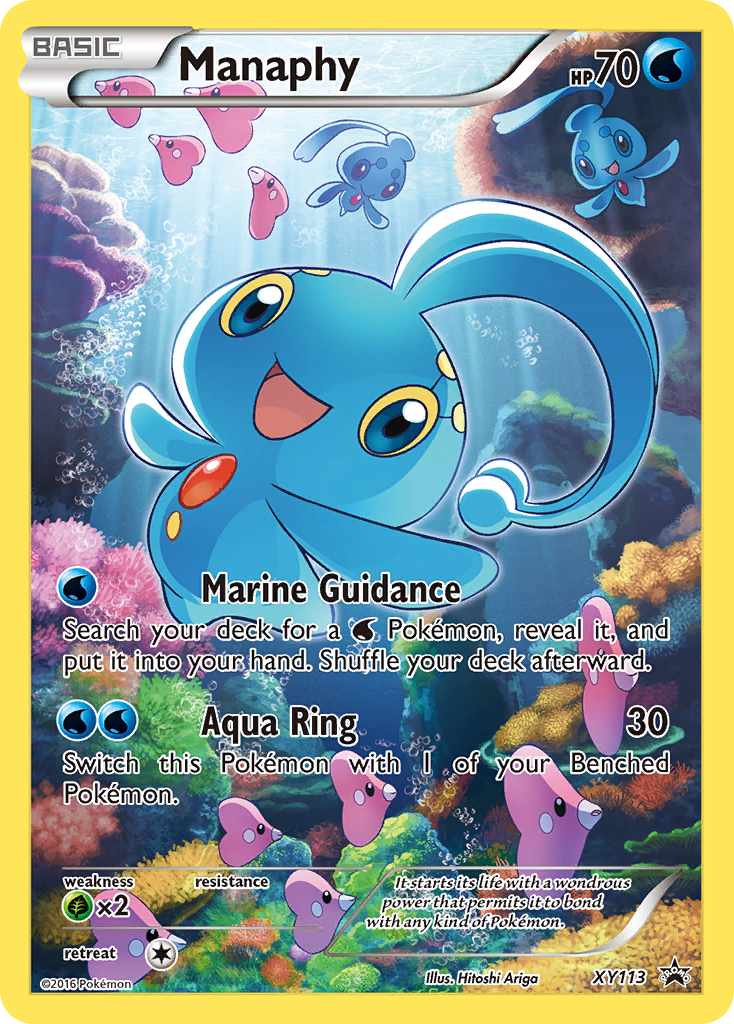 Manaphy — XY Promos #XY113
