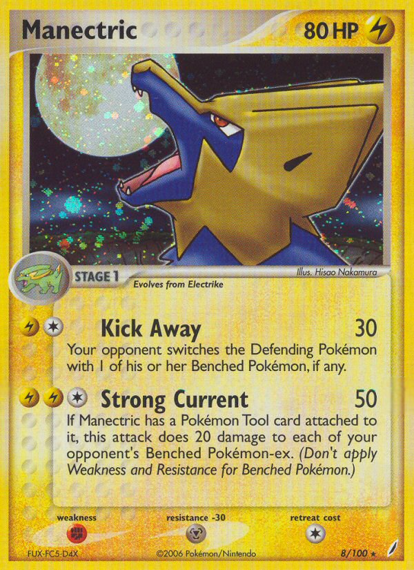 Manectric — Crystal Guardians #8/100