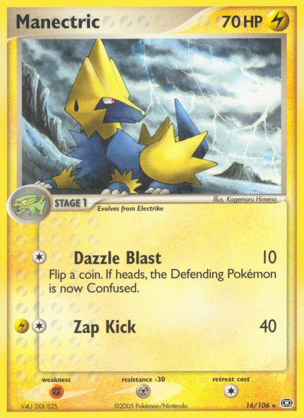 Manectric — Emerald #16/106