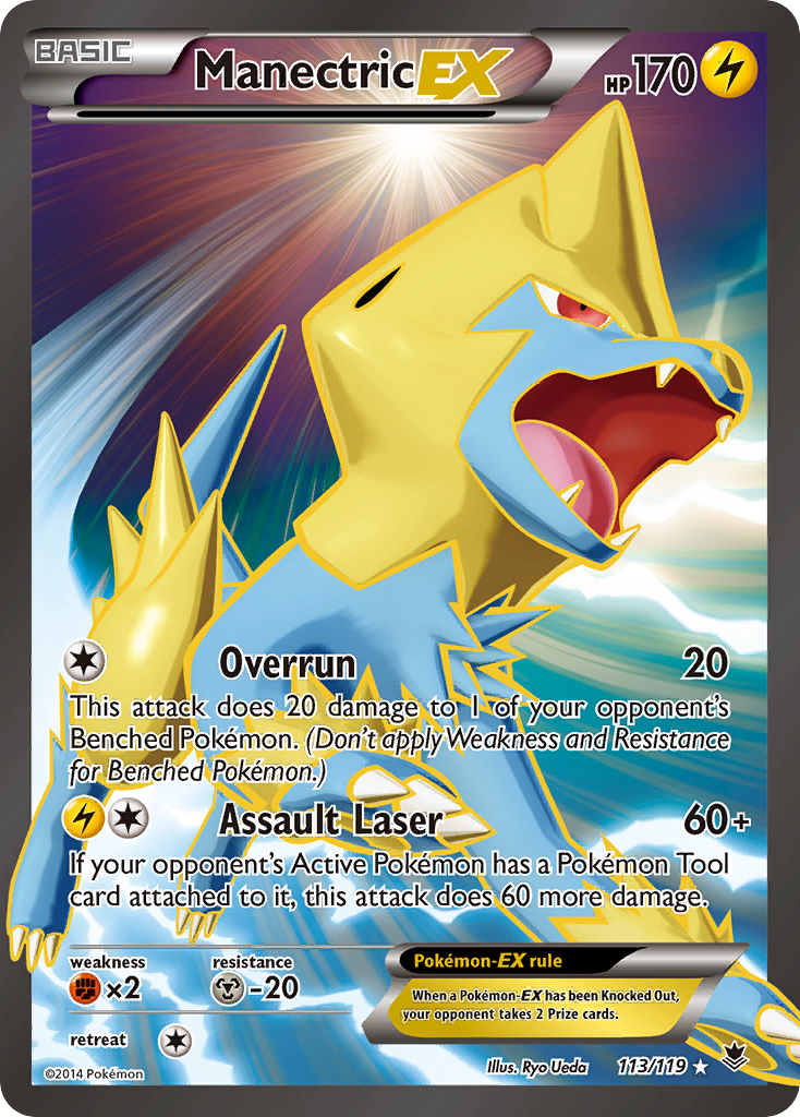 Manectric EX (113 Full Art)