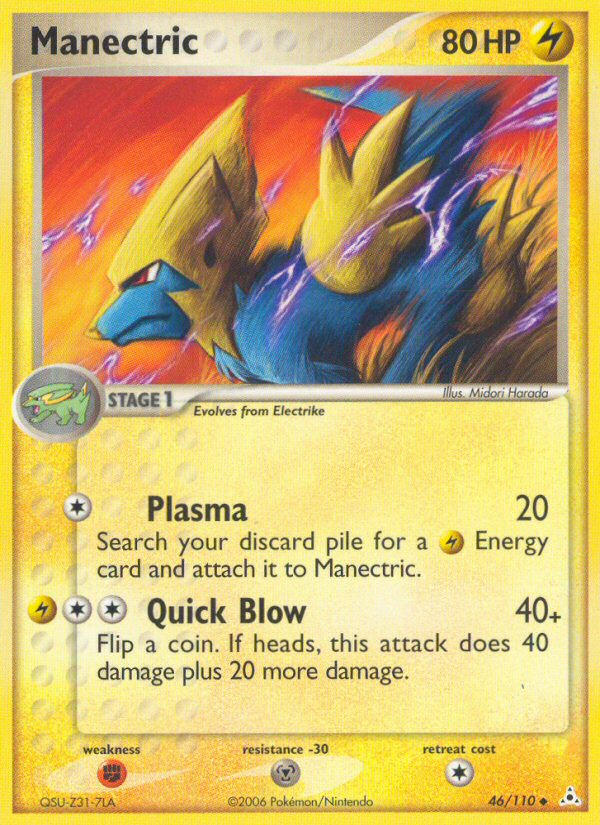 Manectric — Holon Phantoms #46/110