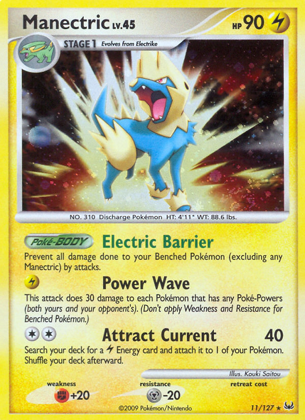Manectric — Platinum #11/127