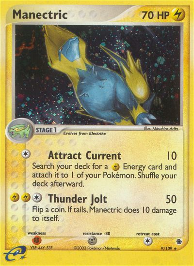 Manectric — Ruby and Sapphire #9/109