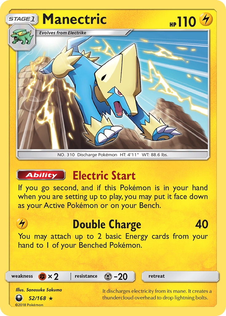 Manectric — SM - Celestial Storm #52/168