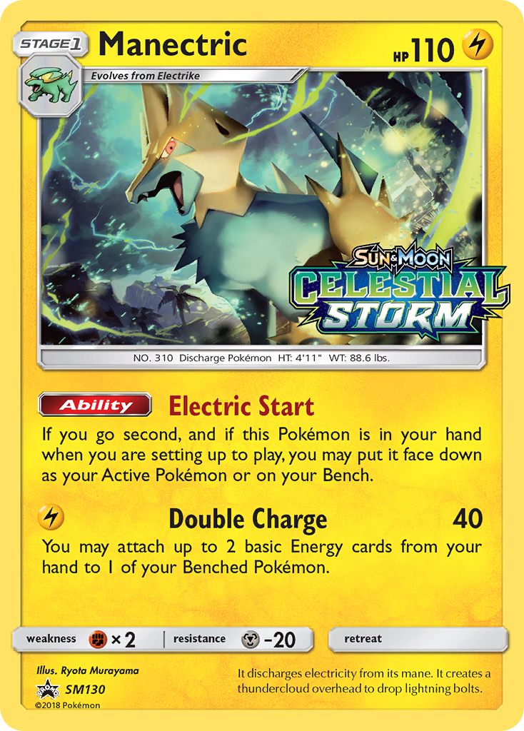 Manectric — SM Promos #SM130