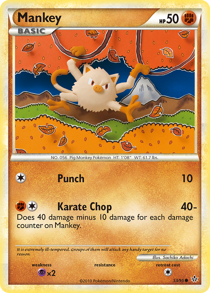 Mankey — Unleashed #53/95