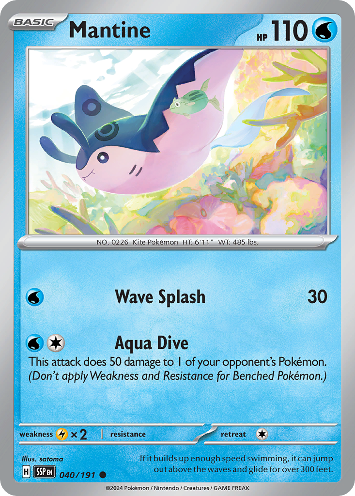Mantine — SV08: Surging Sparks #040/191