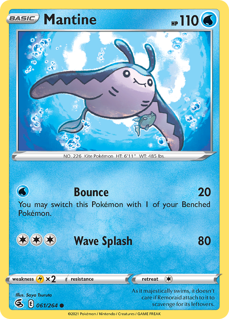 Mantine — SWSH08: Fusion Strike #061/264