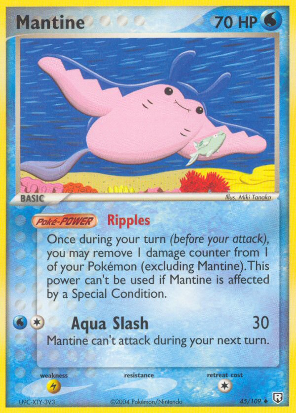Mantine — Team Rocket Returns #45/109