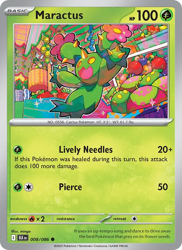 Maractus (Poke Ball Pattern)