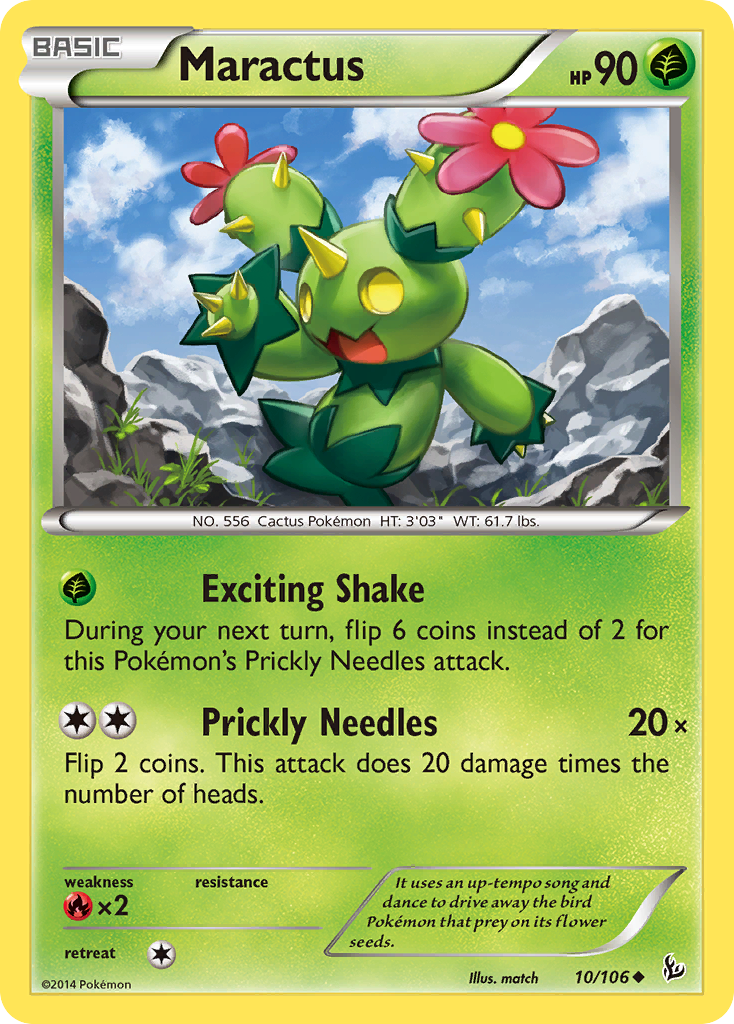 Maractus — XY - Flashfire #10/106