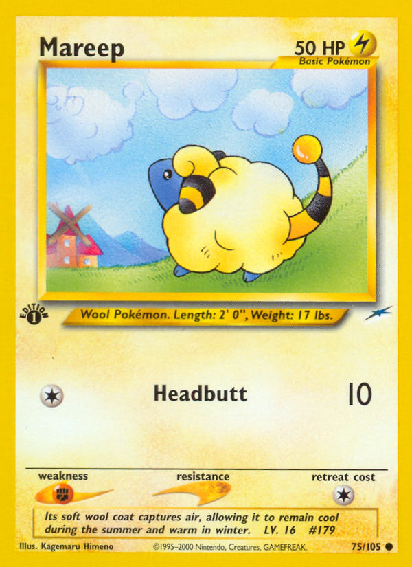 Mareep — Neo Destiny #075/105