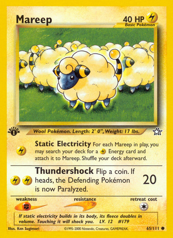 Mareep — Neo Genesis #065/111