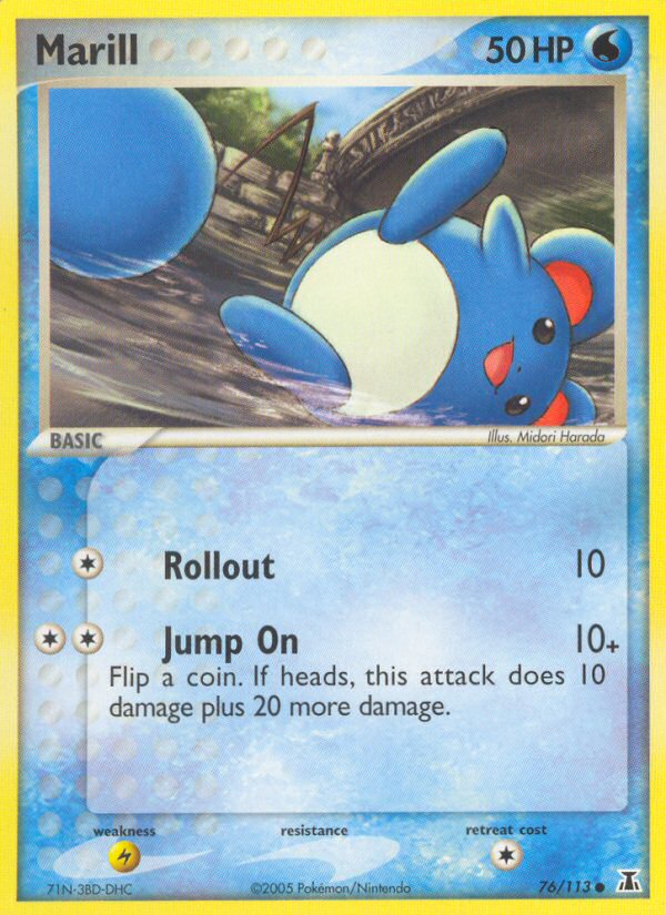 Marill — Delta Species #76/113