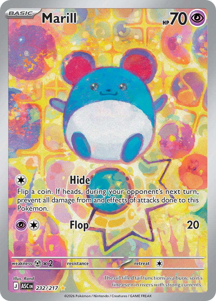 Marill — ME: Ascended Heroes #232/217