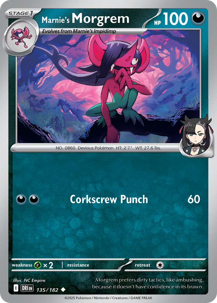 Marnie's Morgrem — SV10: Destined Rivals #135/182