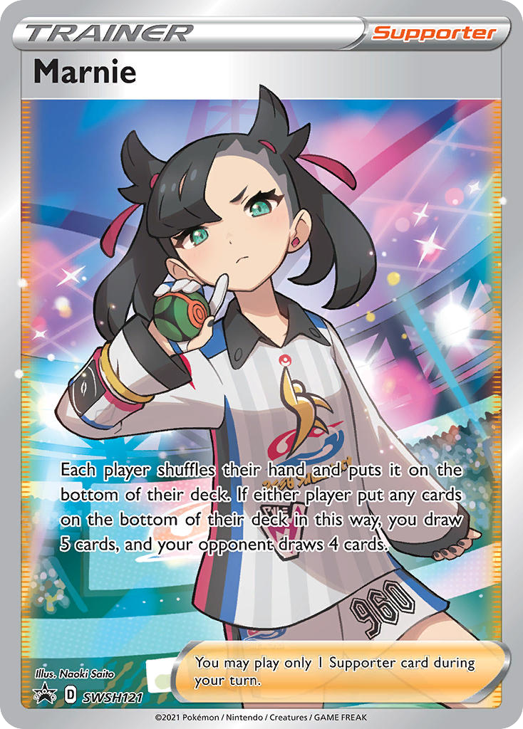 Marnie — SWSH: Sword & Shield Promo Cards #SWSH121