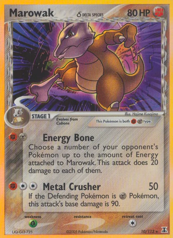 Marowak (Delta Species) — Delta Species #10/113