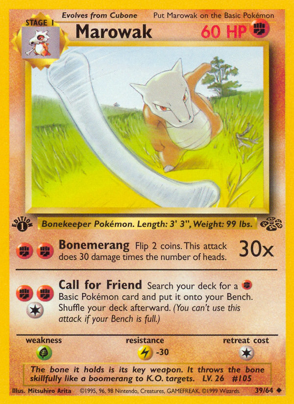 Marowak — Jungle #39/64