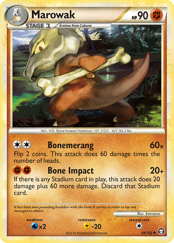 Marowak — Triumphant #44/102