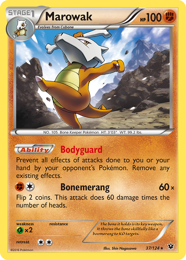 Marowak — XY - Fates Collide #37/124