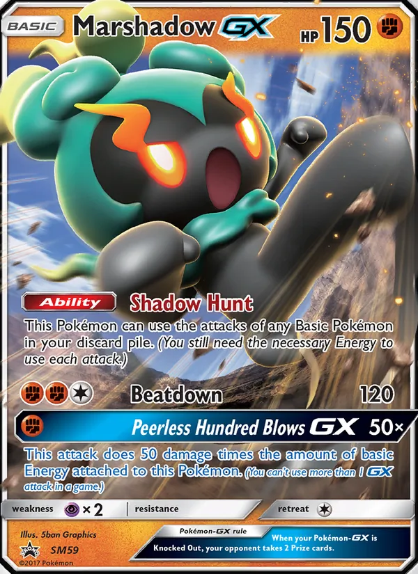 Marshadow GX — SM Promos #SM59