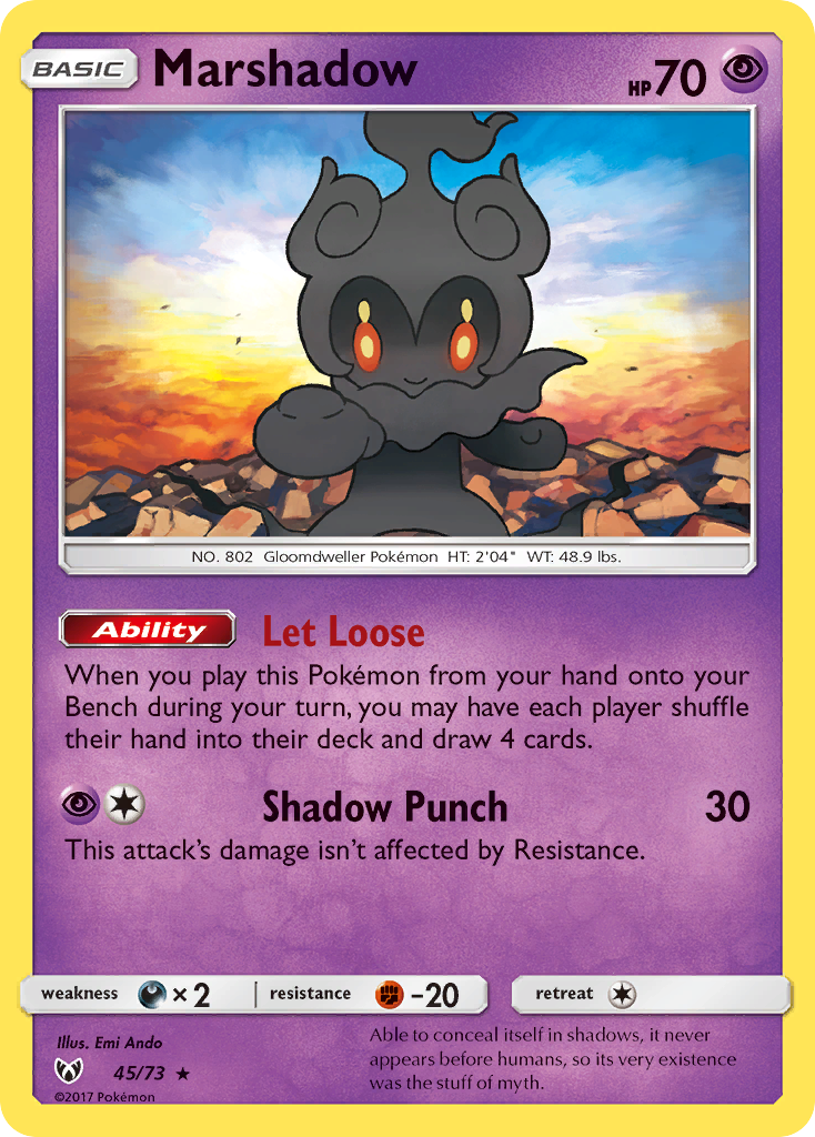 Marshadow — Shining Legends #45/73
