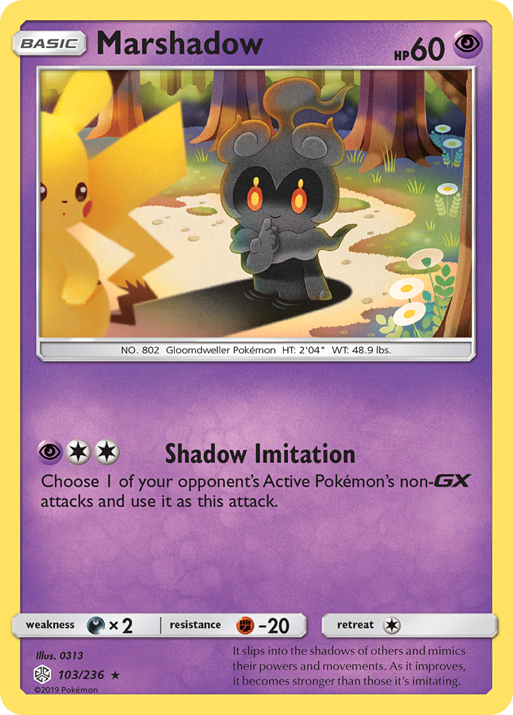 Marshadow — SM - Cosmic Eclipse #103/236