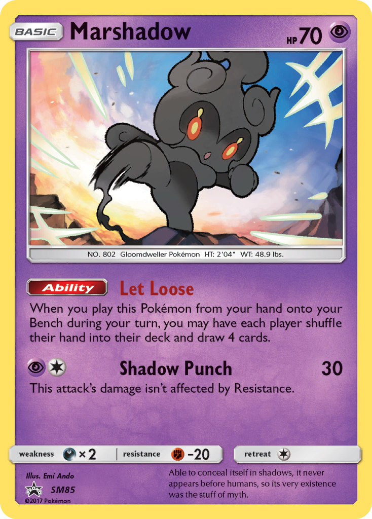 Marshadow — SM Promos #SM85