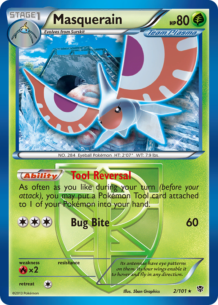 Masquerain (Team Plasma)