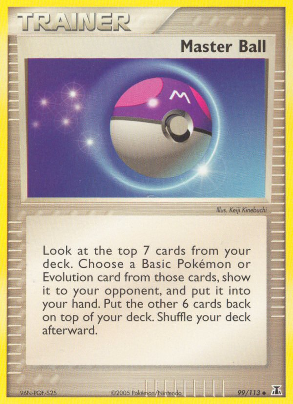 Master Ball — Delta Species #99/113