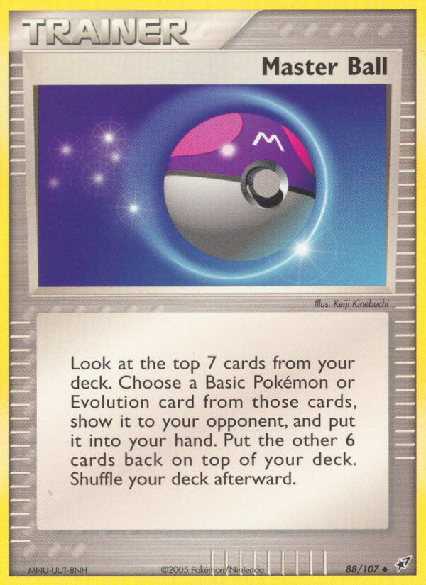 Master Ball — Deoxys #88/107